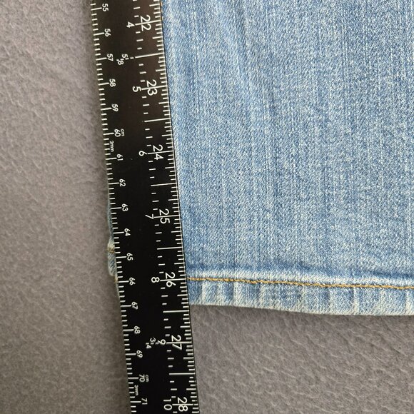 VTG Gap Women 18A High Rise Boot Cut Jeans Light Wash Denim - Picture 8 of 11